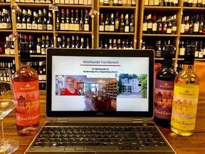 Präsentation Weinhandel Bannert