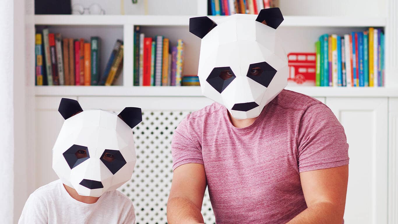 Titelbild Rau Pandamasken