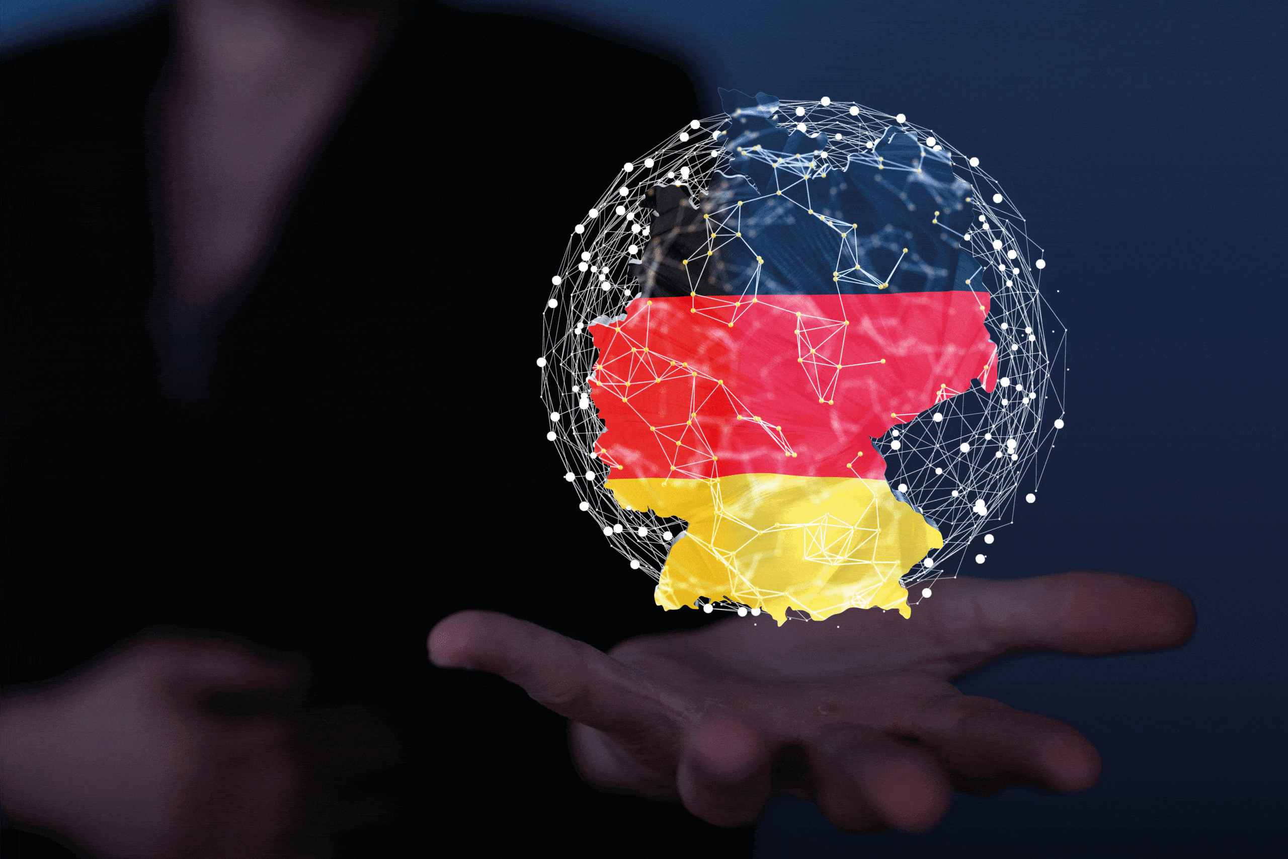 Kugel mit Deutschland