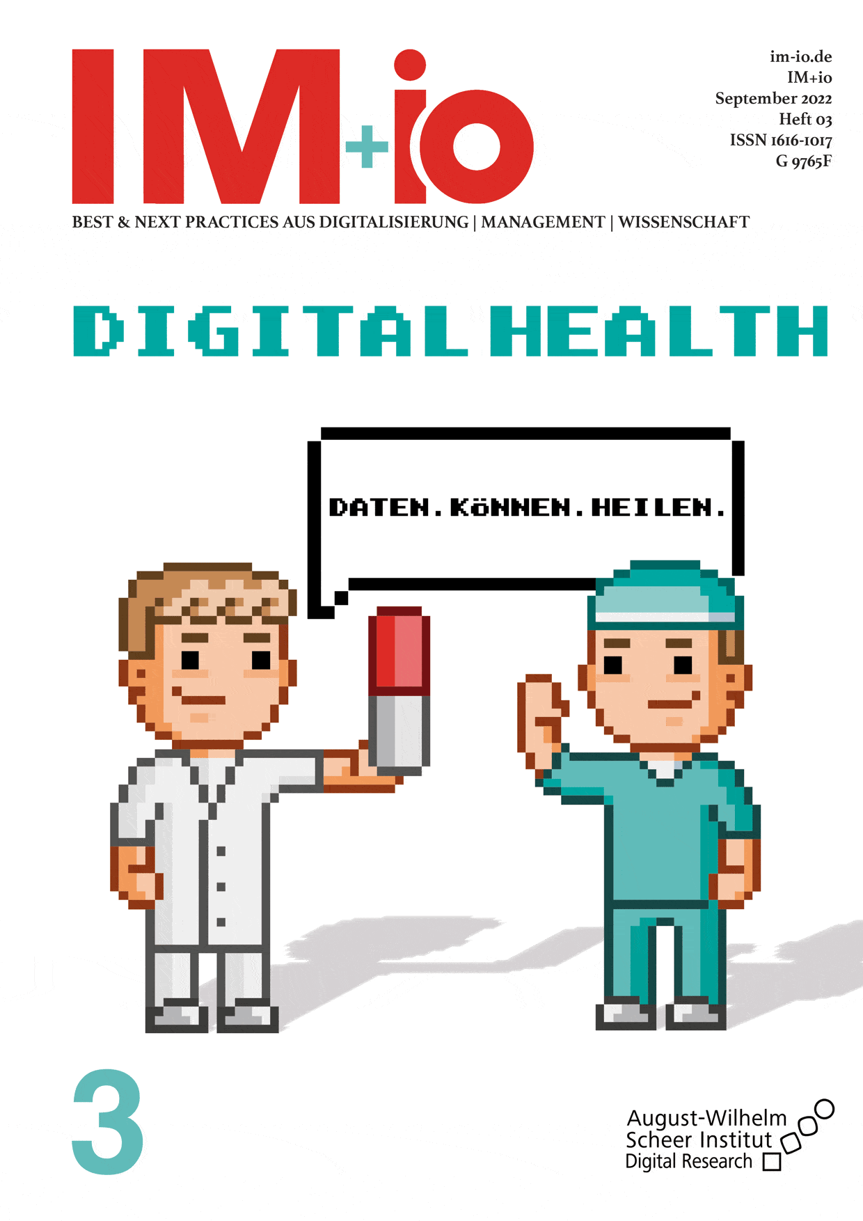 Arzt und Arzthelfer digital