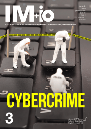 Cover Ausgabe 3 2023 Cybercrime