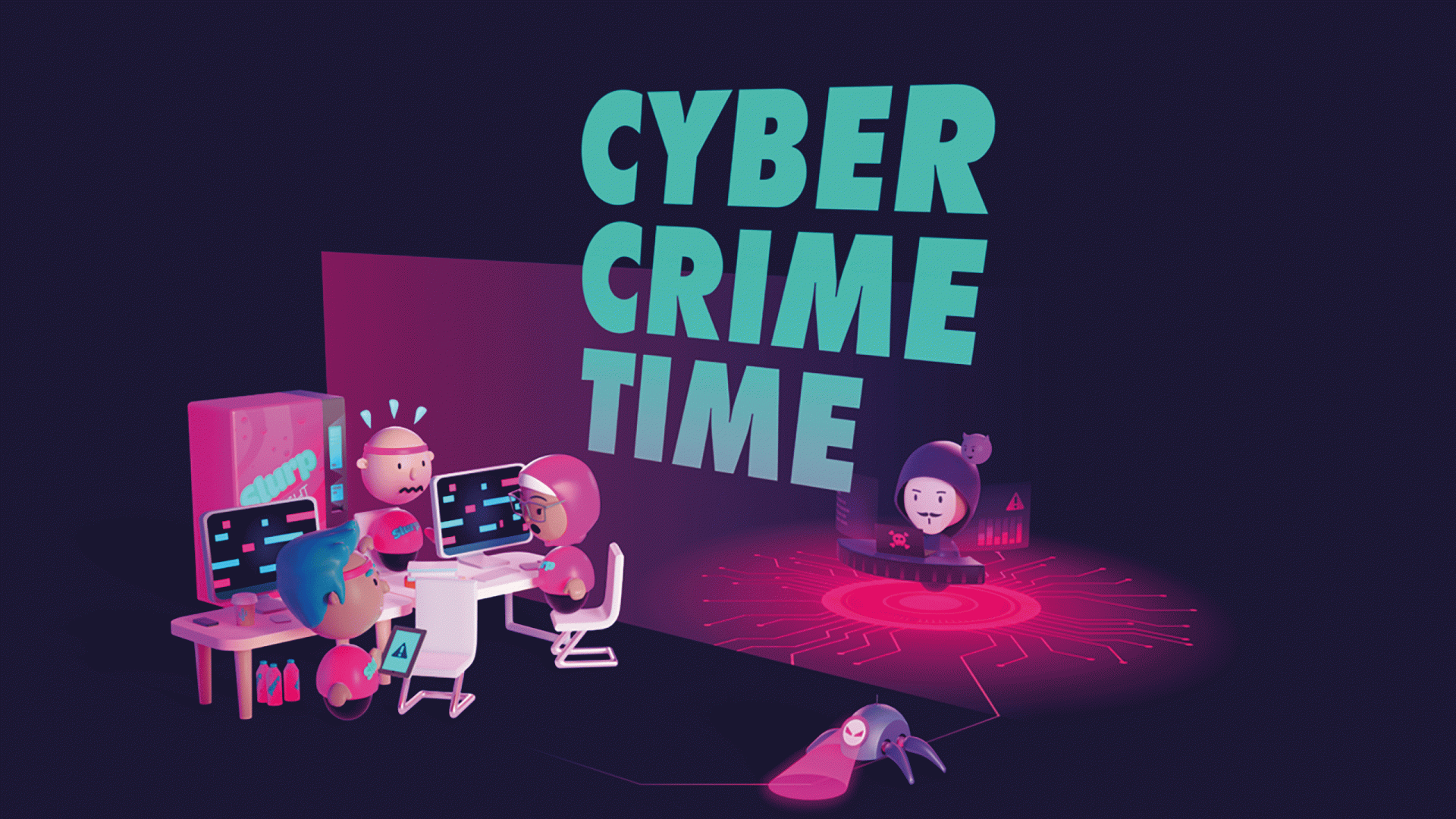 Cyber Crime Time Spielecover