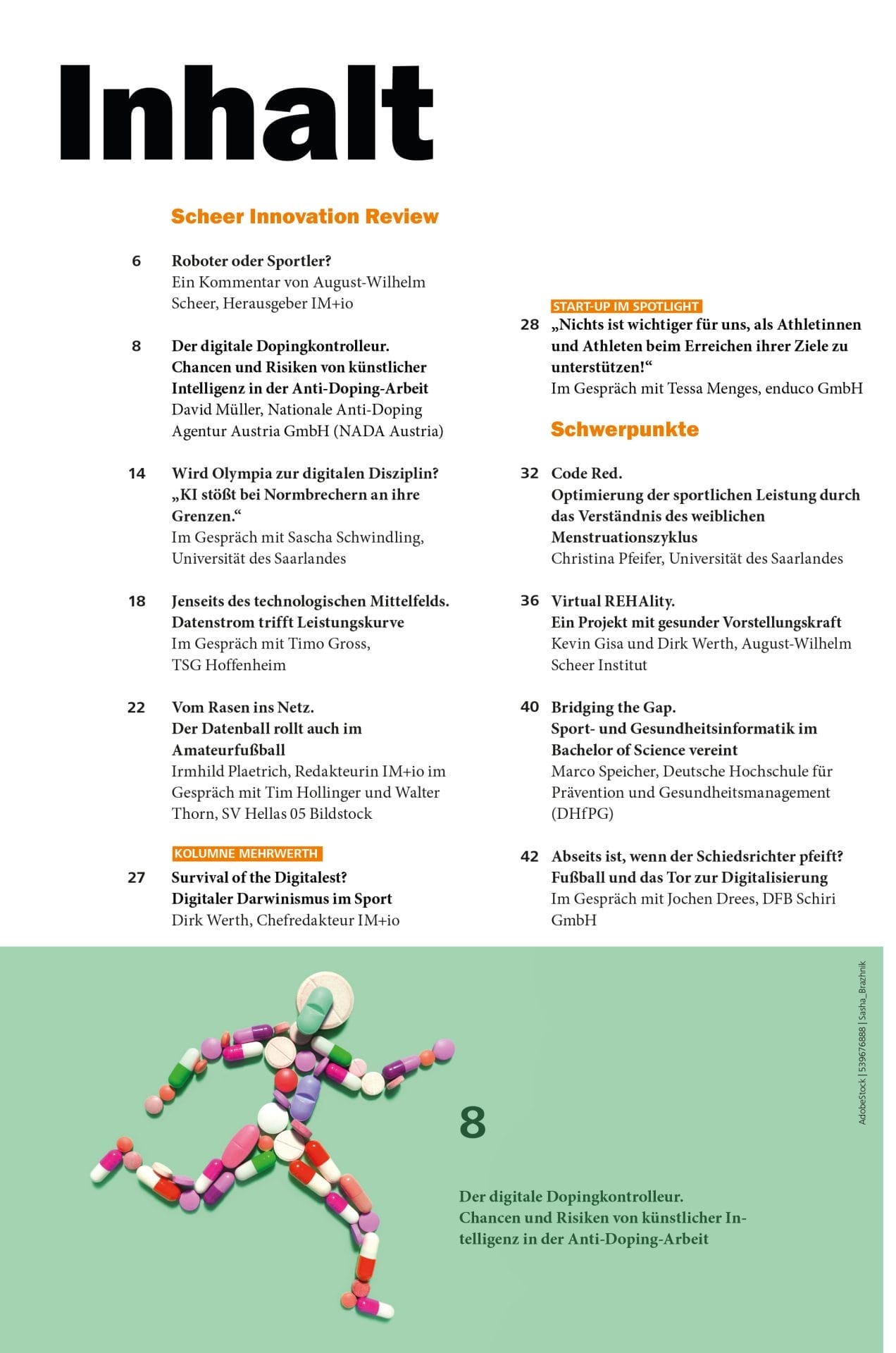 Inhaltsverzeichnis H2 2024, Seite 1