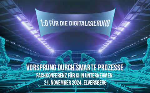 Fachkonferenz "1:0 für die Digitalisierung"