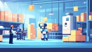 Zusammenarbeit von Robotern und Menschen in der Fertigung